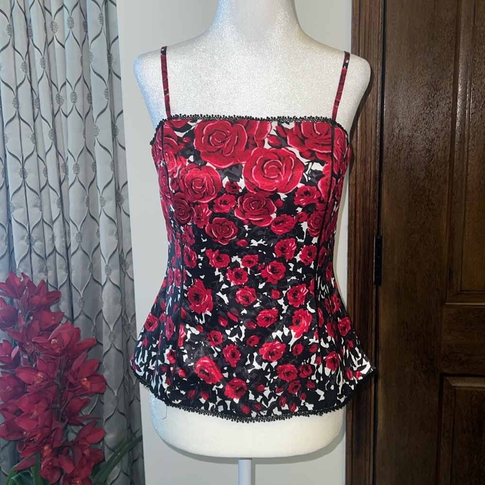 White House Black Market corset top